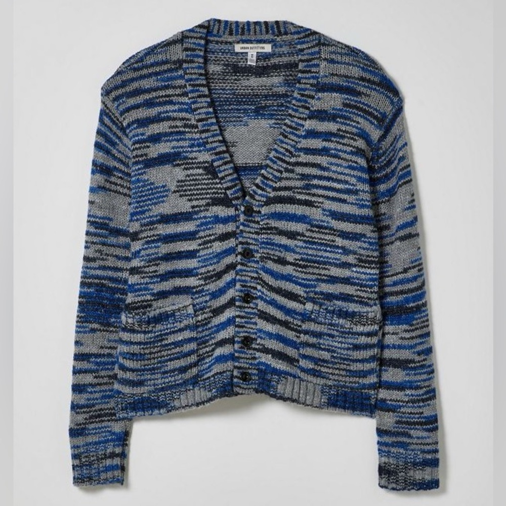 Urban Outfitters Men’s Spacer Cardigan Style Sweater- Size L NWT!